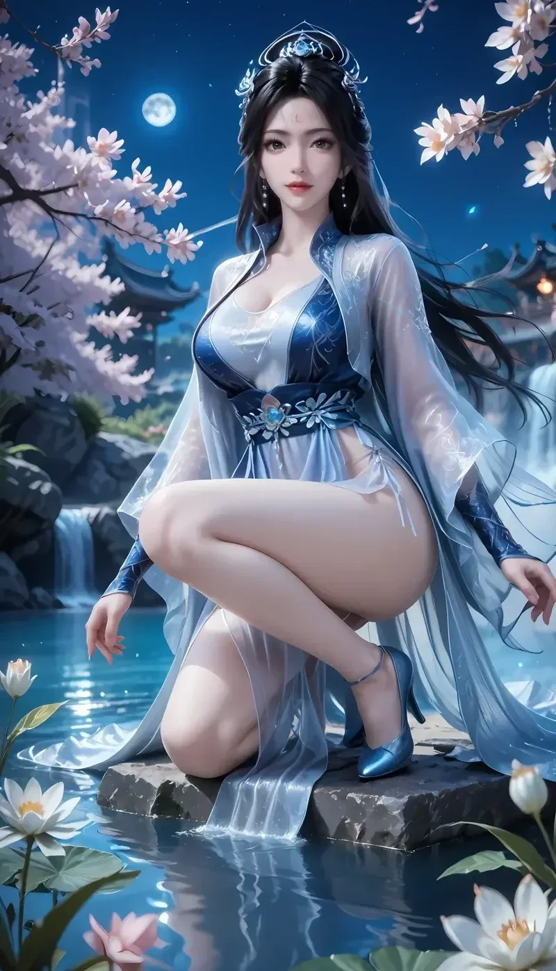 Gái 3D Phàm Nhân Tu Tiên bikini vòng ba tròn