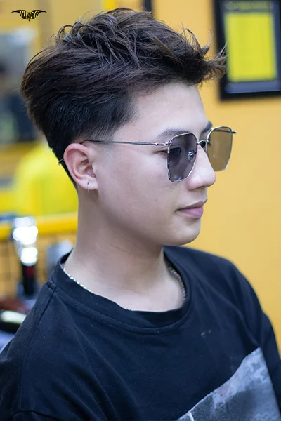 kiểu tóc ivy league, mẫu 3