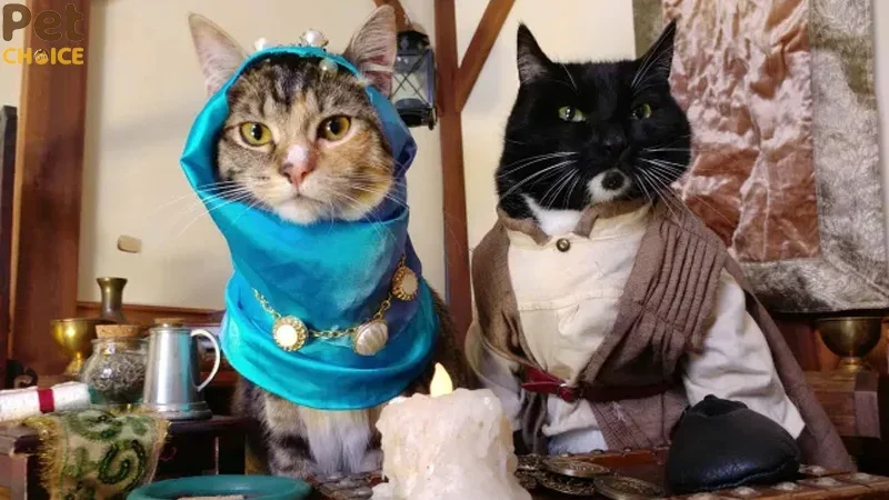 Mèo cosplay (2)
