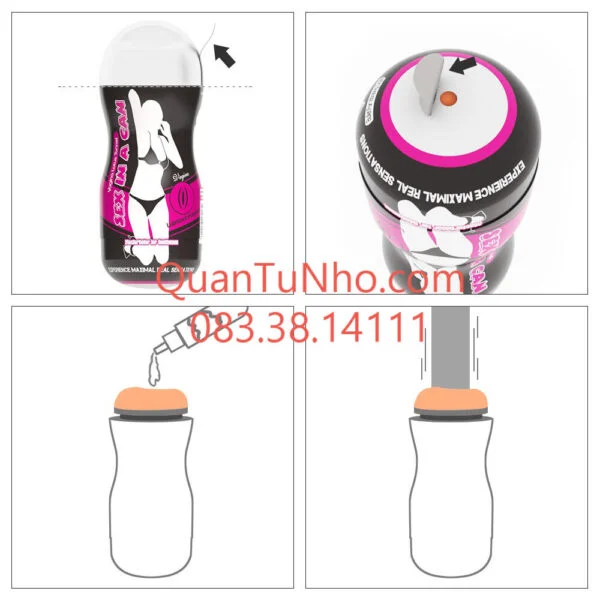 Cốc thủ dâm rung LoveToy