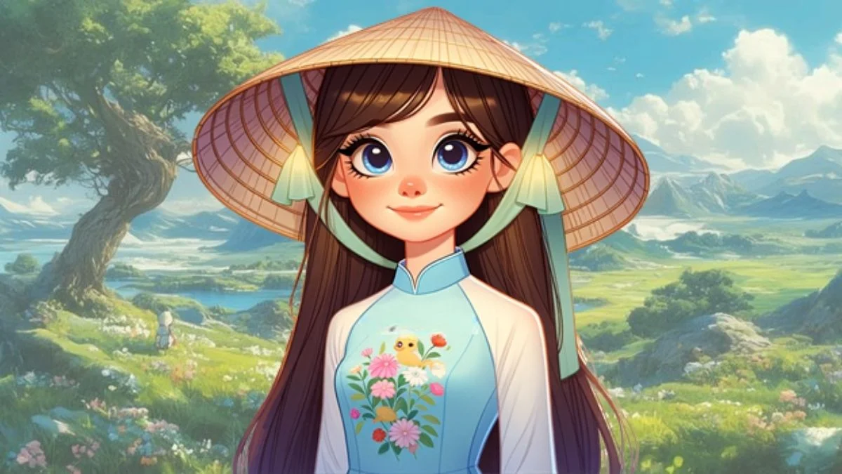 Hình ảnh Việt Nam chibi mang đậm bản sắc