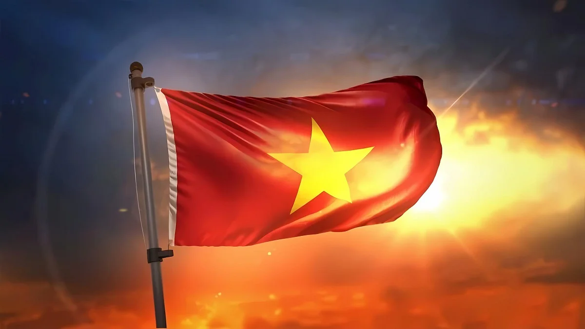 Hình ảnh lá cờ Việt Nam