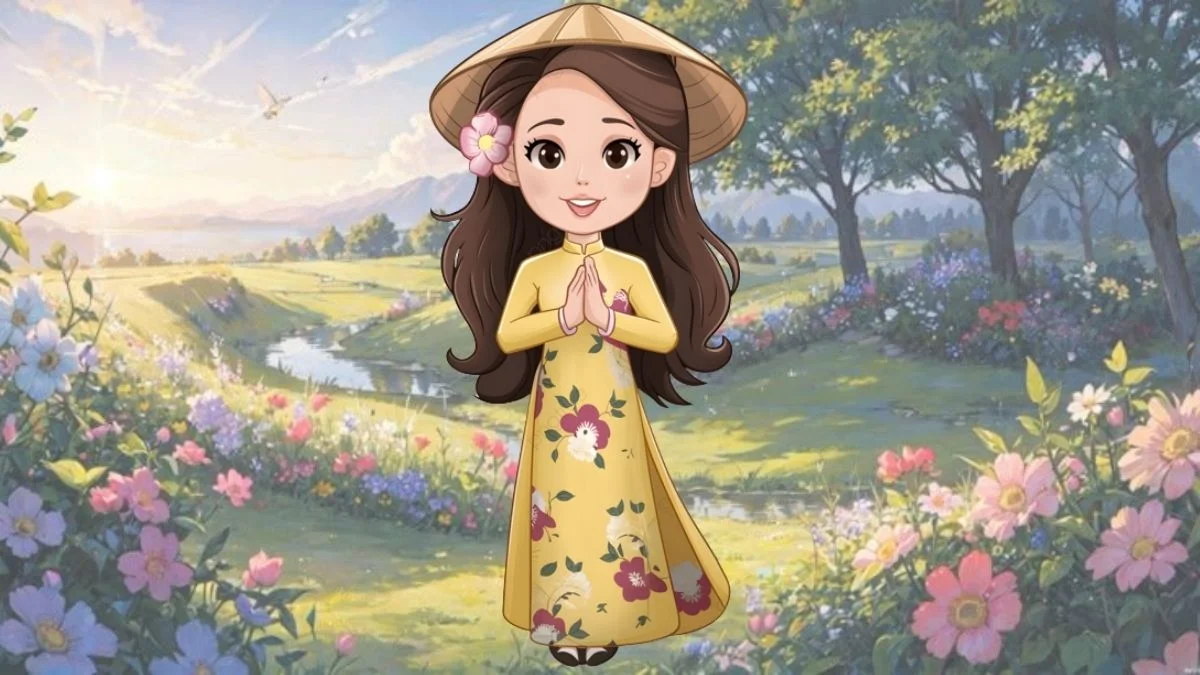 Hình ảnh Việt Nam chibi ngộ nghĩnh và vui nhộn