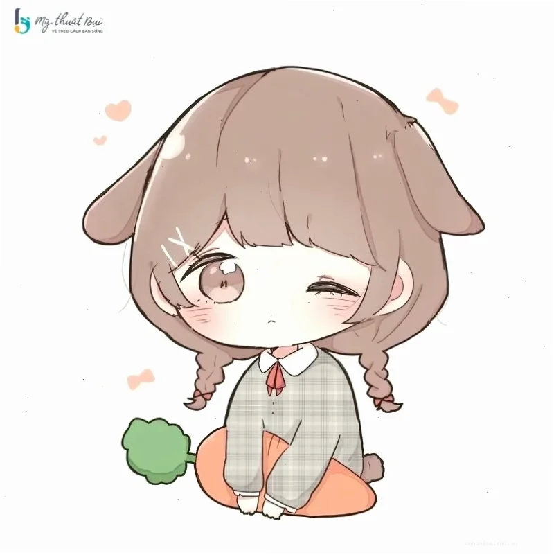 Nhân vật chibi đơn giản, dễ vẽ