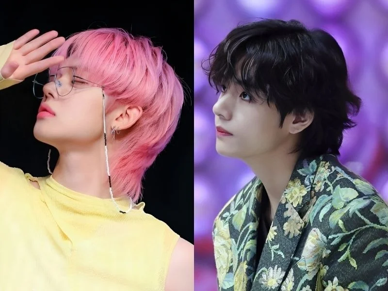 Tóc mullet layer nam Hàn Quốc đẹp