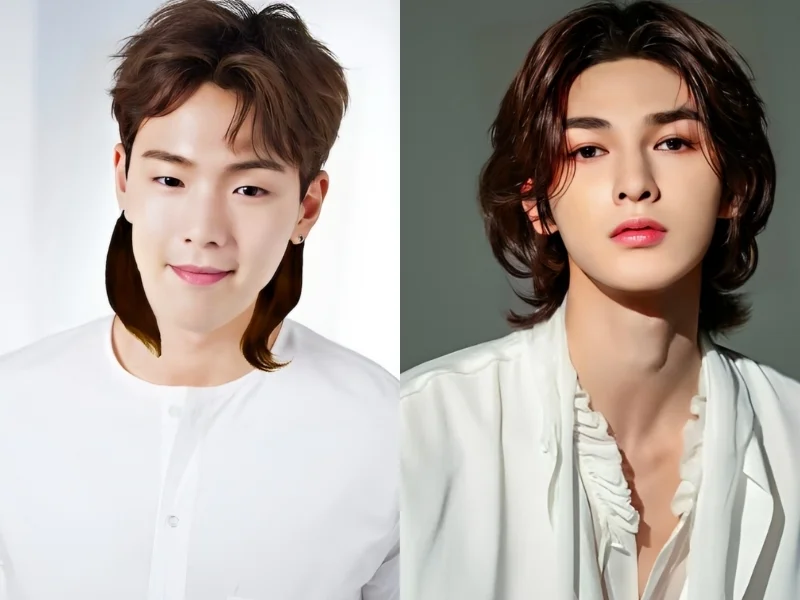 những kiểu tóc mullet layer nam uốn phồng