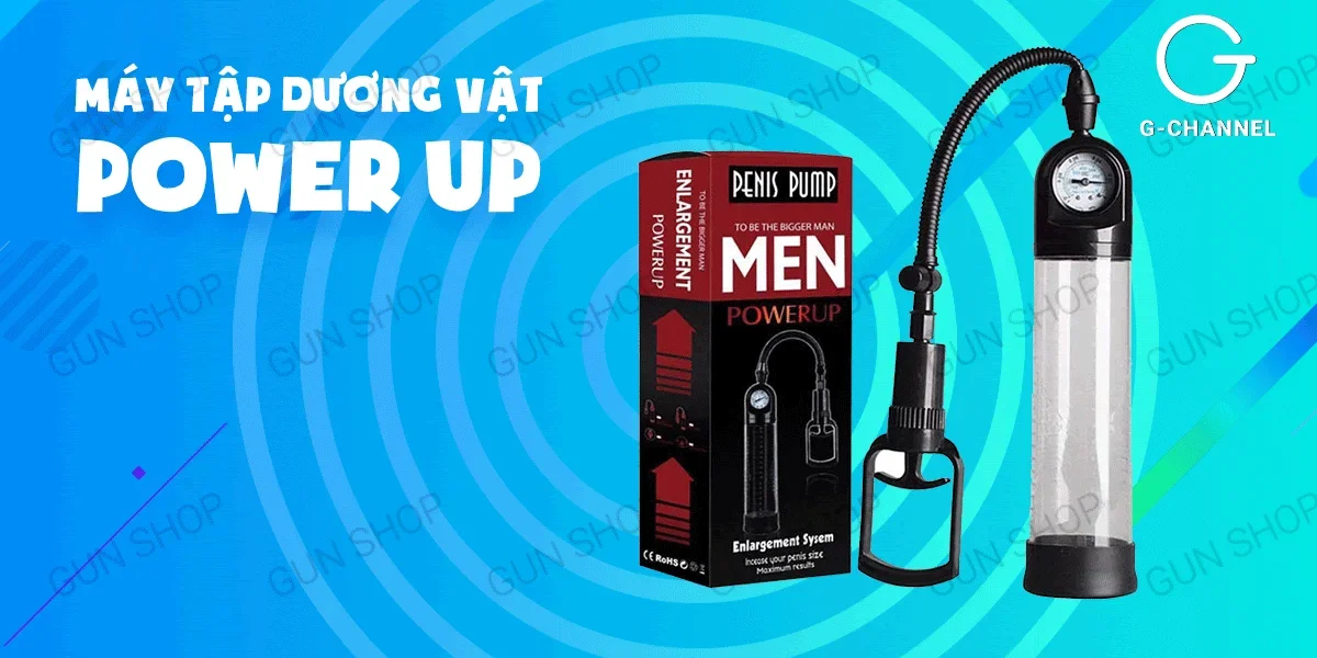 Máy tập tăng kích thước dương vật Men Powerup