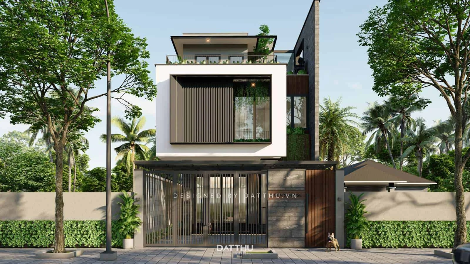 25 Mẫu Nhà Ống 2 Tầng 1 Tum Đẹp Hiện Đại 2026