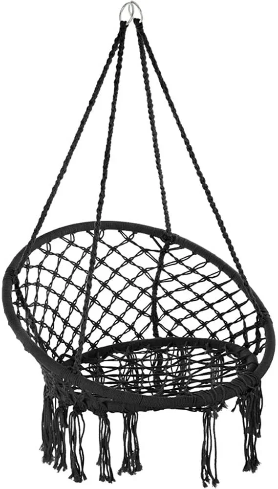Xích đu Swing cotton màu đen