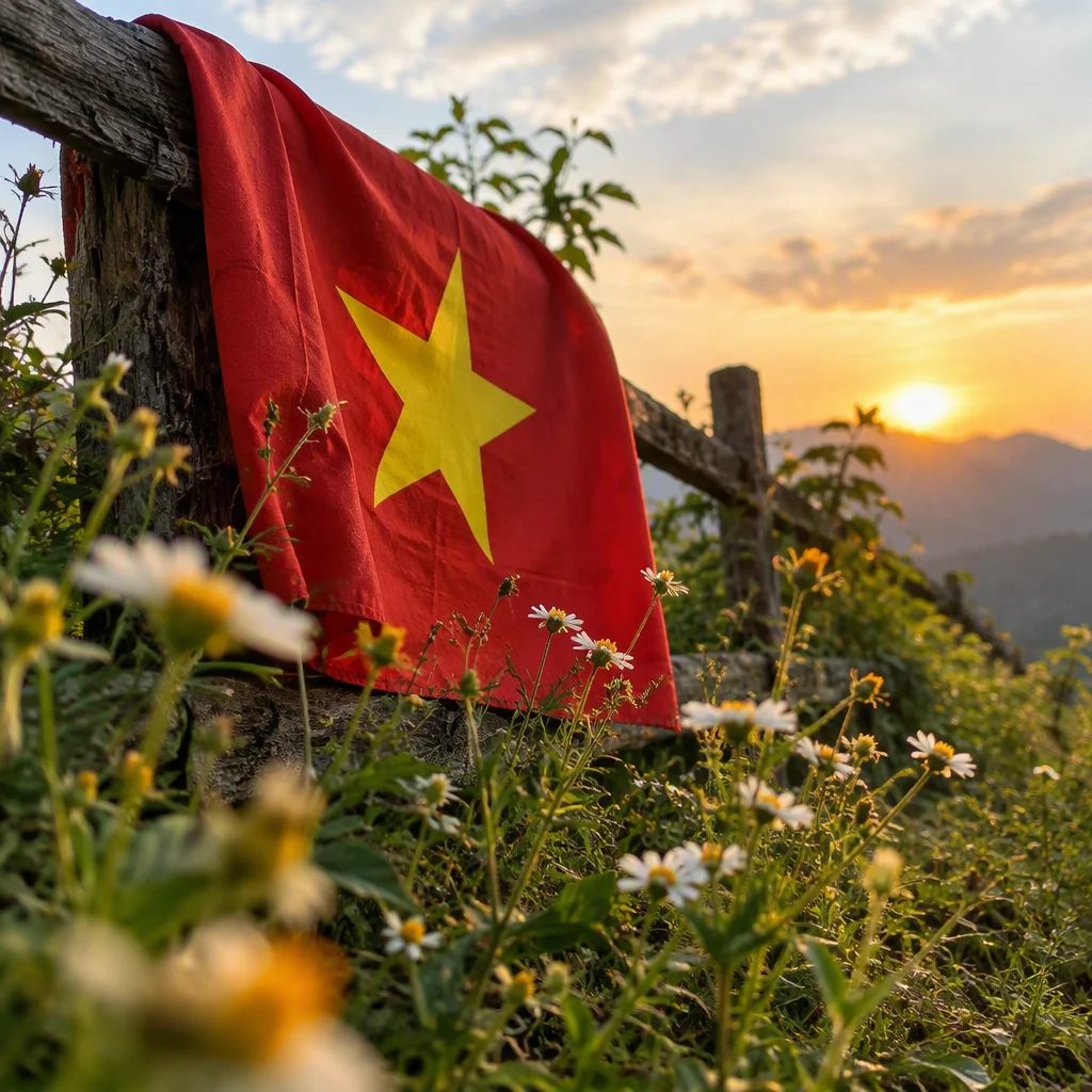 Mẫu ảnh lá cờ việt nam thứ 71