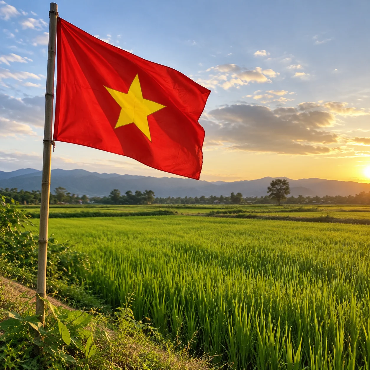 Mẫu ảnh lá cờ việt nam thứ 47