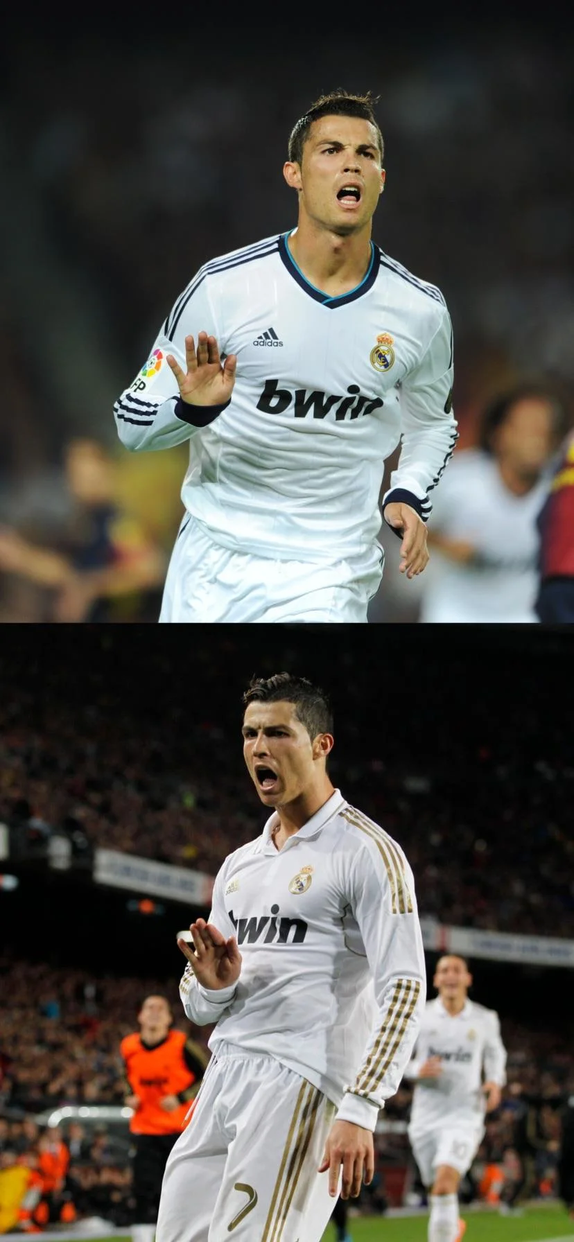 Đây là hai hình nền Cristiano Ronaldo tớ làm tối qua, mong cậu thích nha :) : r/realmadrid