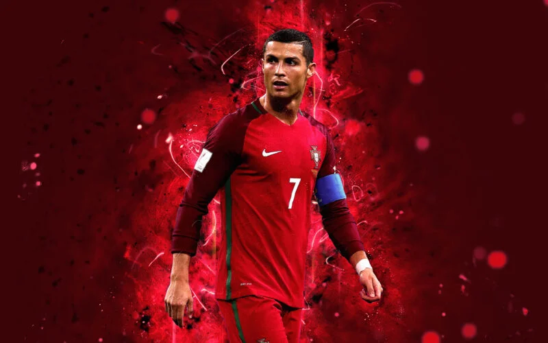 Ảnh nền ronaldol bước đi