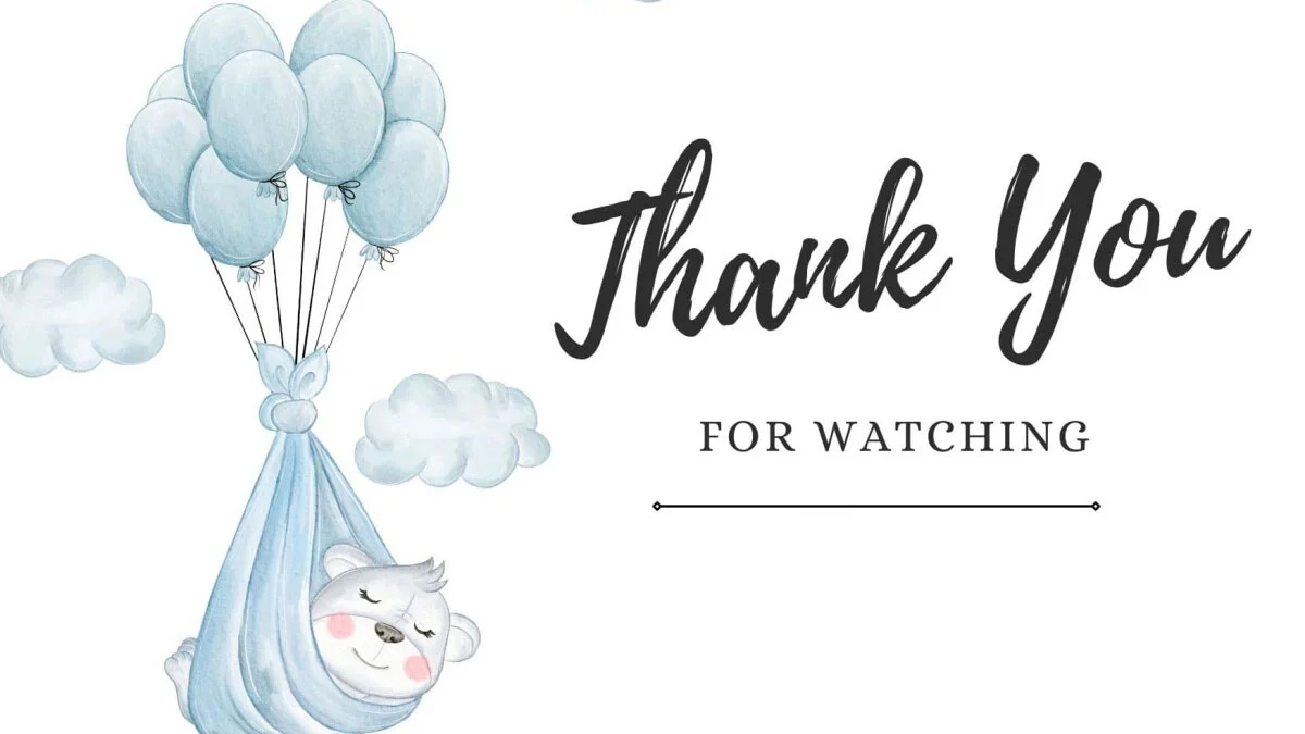 Hình nền slide thank you for watching mới nhất