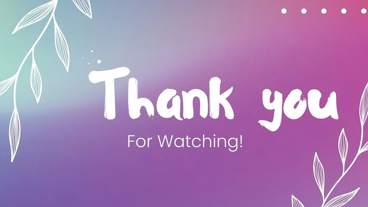 tải Hình nền slide thank you for watching (2)