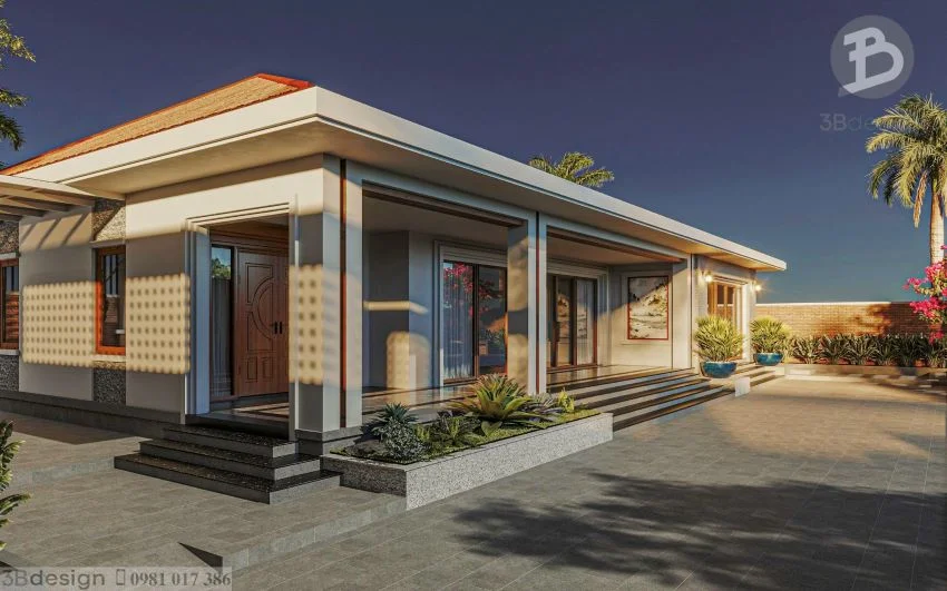 50+ Mẫu thiết kế nhà cấp 4 đẹp hiện đại xu hướng mới nhất 2026 - 3B Design