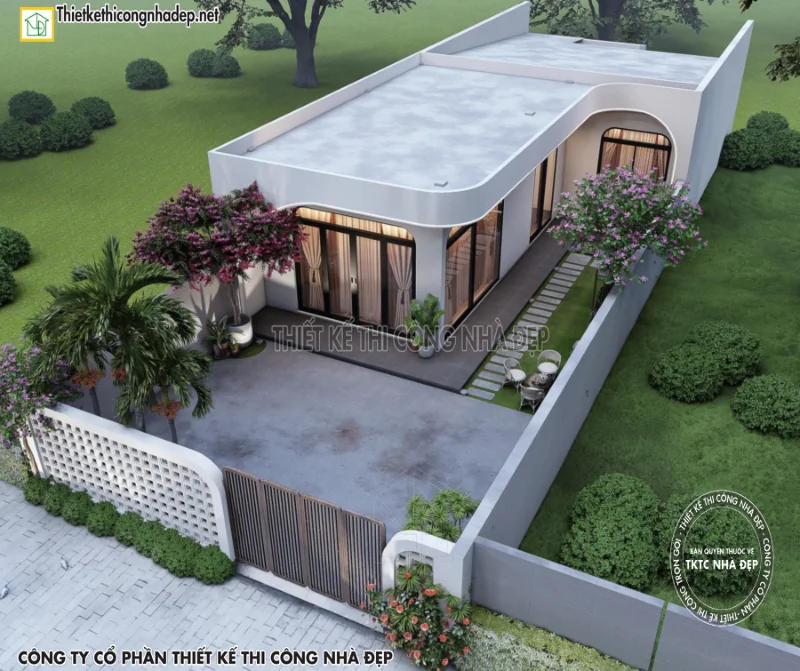 Top 50 mẫu thiết kế nhà cấp 4 90m2 đẹp được yêu thích nhất