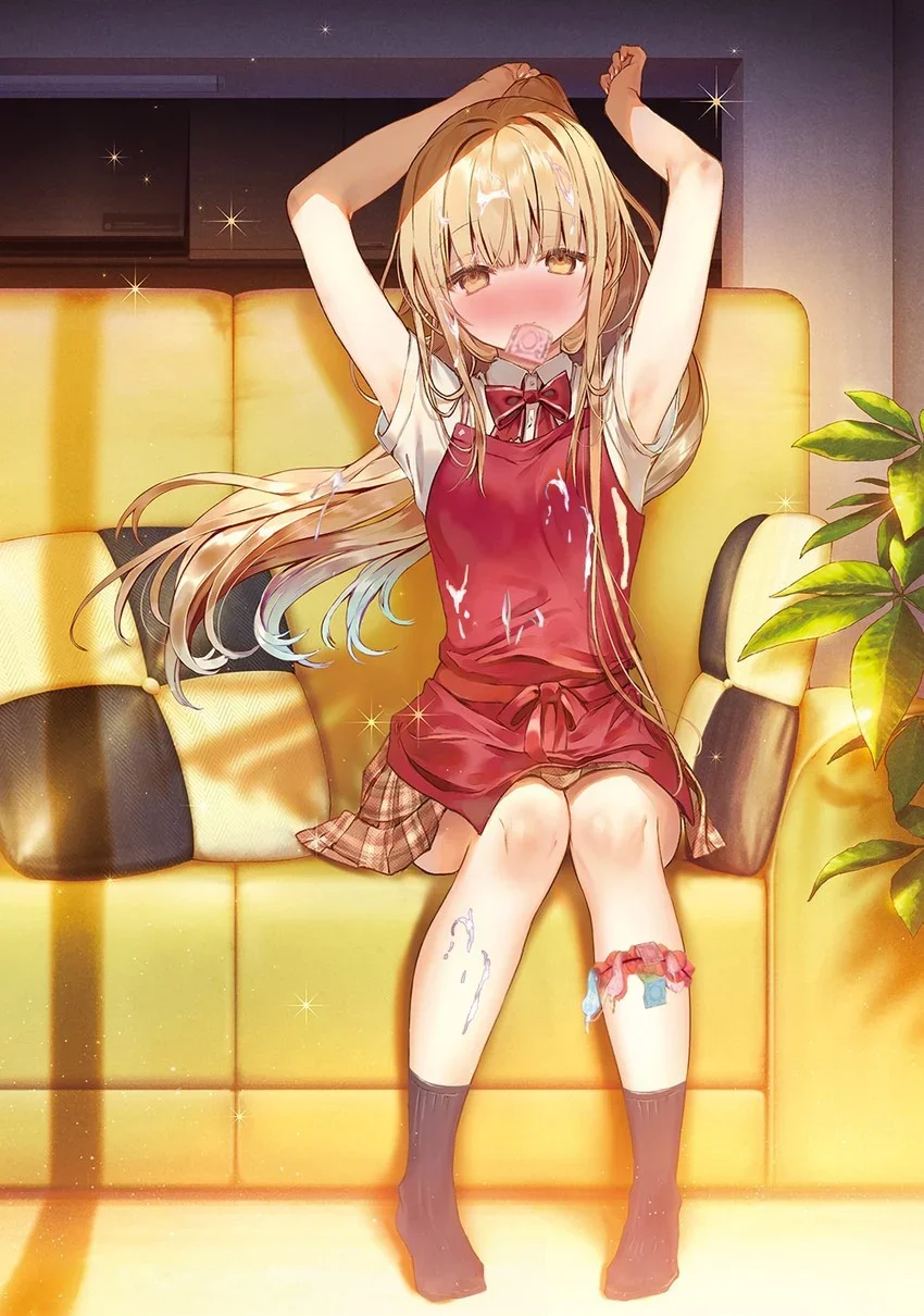 shiina mahiru hentai minh họa nghệ thuật anime