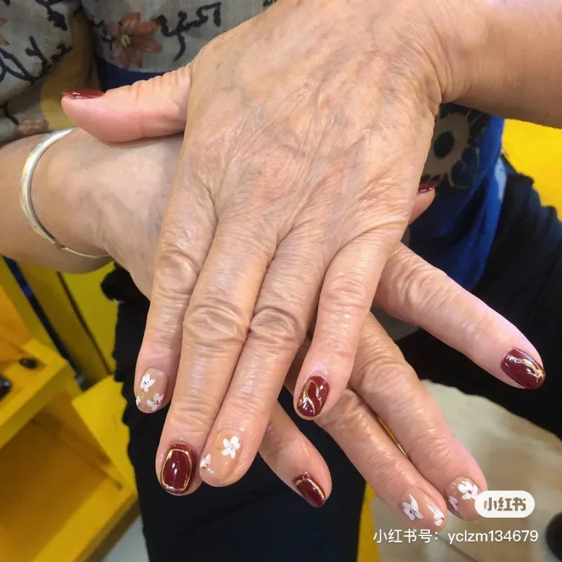 nail cho người trung niên quý phái
