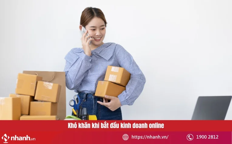 hình ảnh đại diện bán hàng online chuyên nghiệp đang tư vấn khách hàng