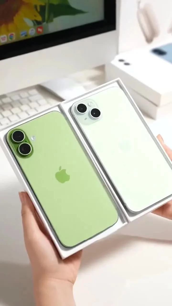Xuất hiện hình ảnh iPhone 17 màu xanh lá tuyệt đẹp